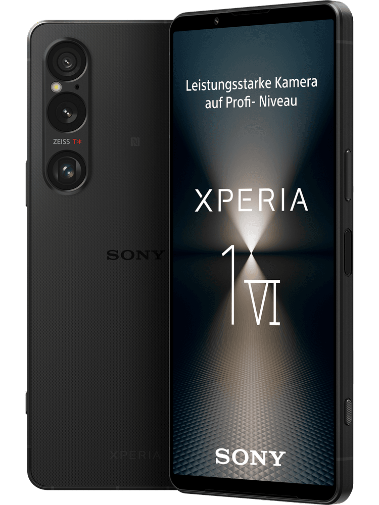 Xperia X günstig Kaufen-Sony Xperia 1 VI Dual SIM Schwarz mit green LTE 18 GB. Sony Xperia 1 VI Dual SIM Schwarz mit green LTE 18 GB <![CDATA[6,5 Zoll 19,5:9 FHD+ HDR OLED - 120Hz Display,52 Megapixel (Gesamtbild) / 48 Megapixel (effektiv) Hauptkamera mit 1/1.35