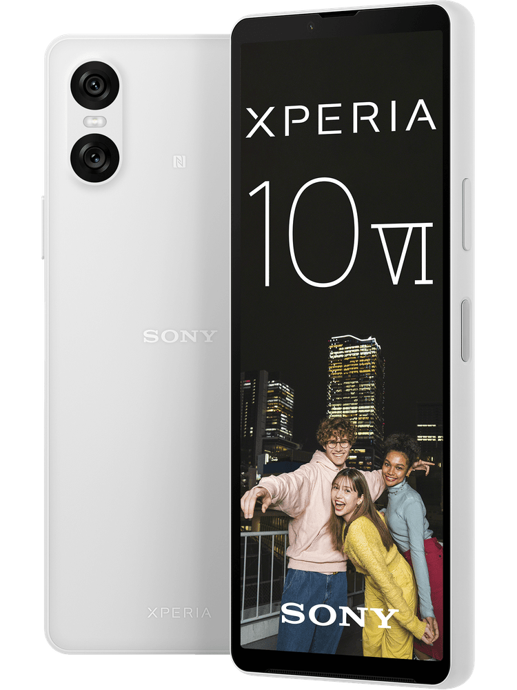 Sensor günstig Kaufen-Sony Xperia 10 VI Dual SIM Weiß mit GigaMobil XS. Sony Xperia 10 VI Dual SIM Weiß mit GigaMobil XS <![CDATA[6,1 Zoll 21:9 FHD+ OLED Display,48 Megapixel (effektiv) / 12 Megapixel (Aufnahme) Hauptkamera mit 1/2.0