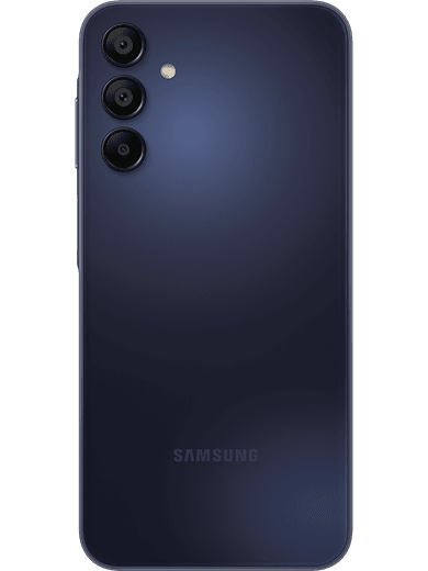 Samsung Galaxy A15 128 GB Dual SIM 5G Blue Black