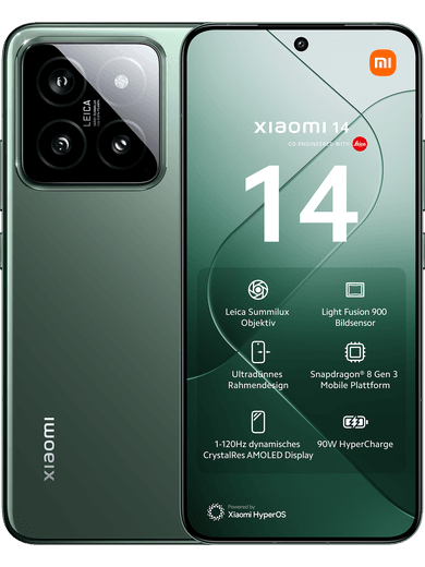 Xiaomi 14 512 GB Dual SIM Jade Green